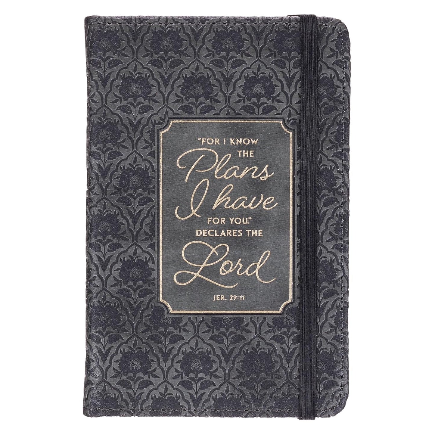 NOTEBOOK WITH ELASTIC CLOSURE (I KNOW THE PLANS GRAPHITE COLLECTION)