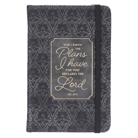 NOTEBOOK WITH ELASTIC CLOSURE (I KNOW THE PLANS GRAPHITE COLLECTION)