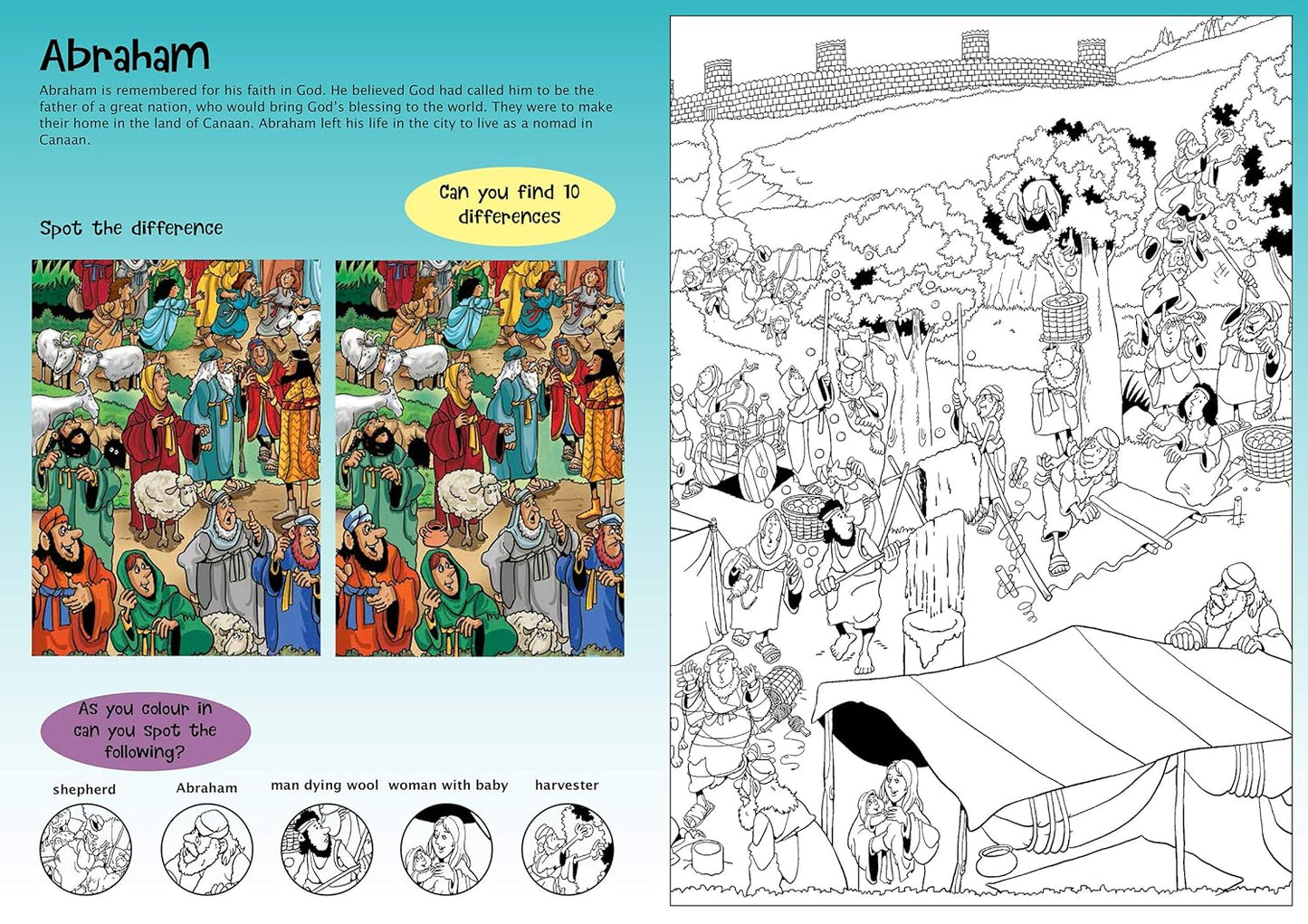 THE LION PICTURE PUZZLE BIBLE COLOURING AND ACTIVITY BOOK