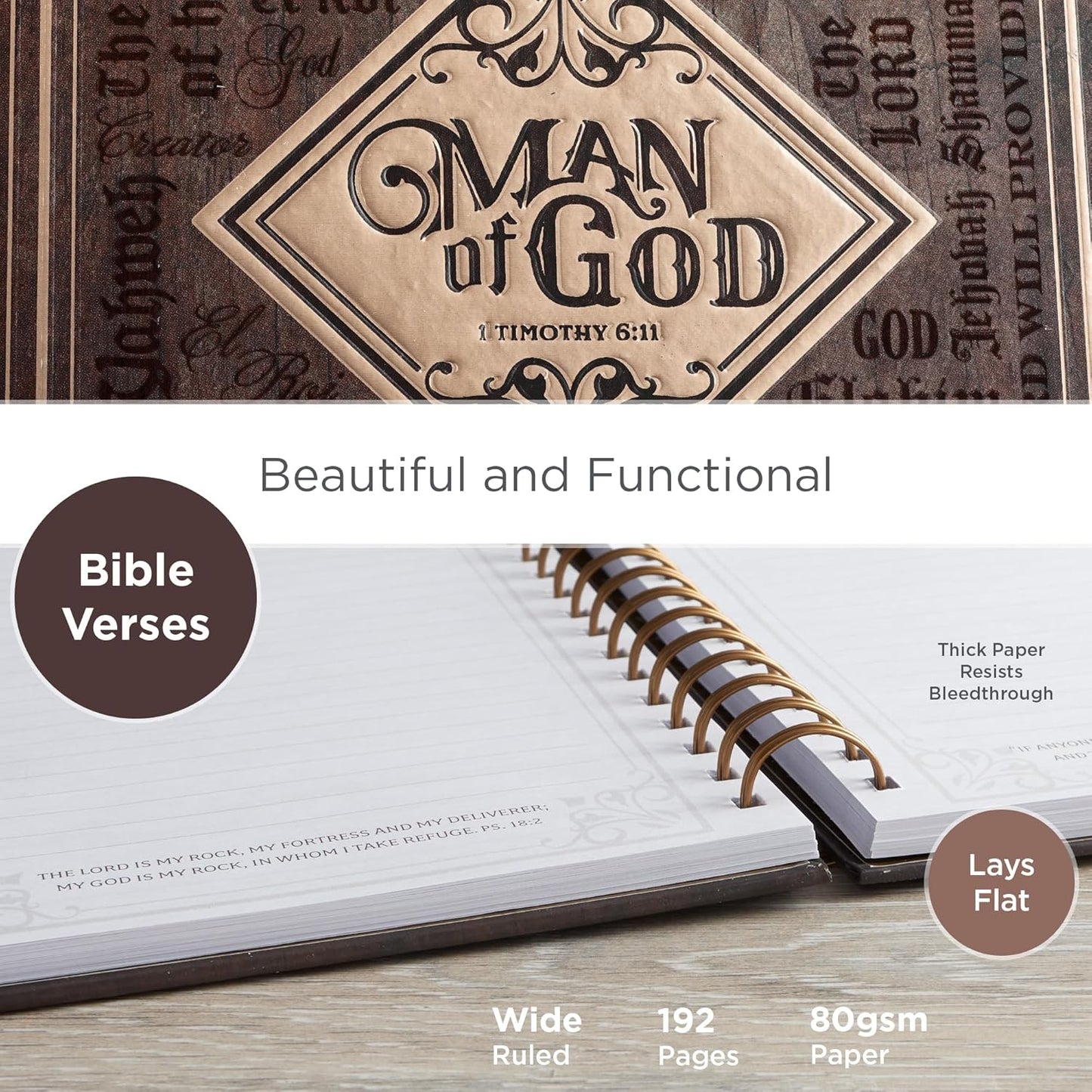 JOURNAL: MAN OF GOD  BROWN