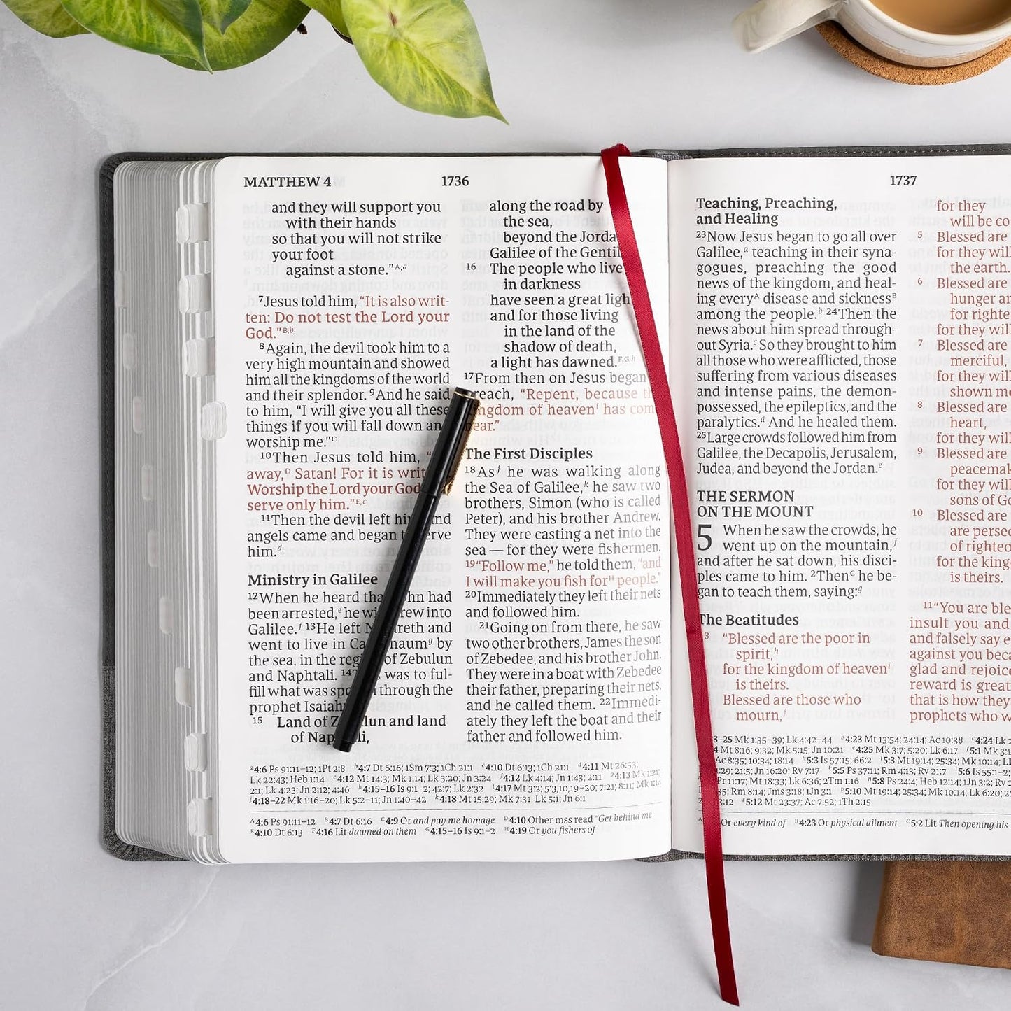 B CSB SUPER GIANT PRINT REFERENCE BIBLE  DIGITAL STUDY EDITION  CHARCOAL INDEXED (RED LETTER EDITION)