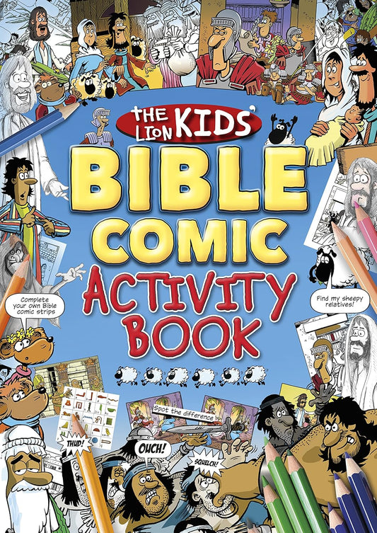 THE LION KIDS BIBLE COMIC ACTIVITY BOOK