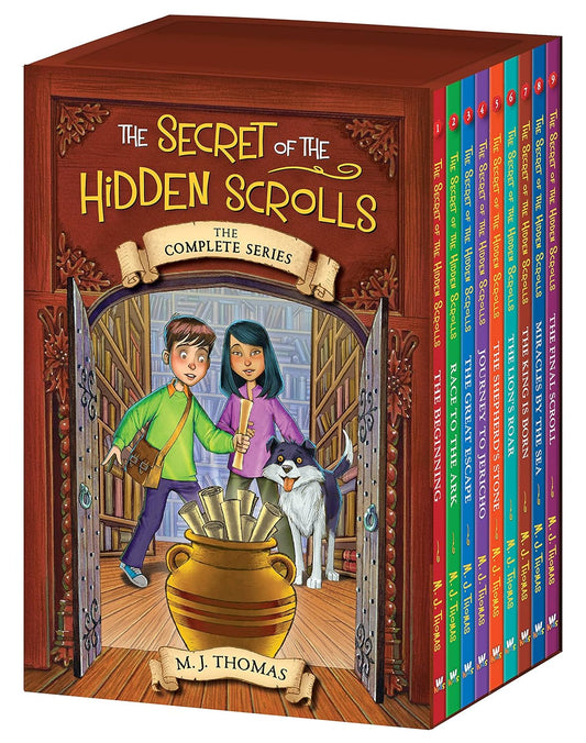 THE SECRET OF THE HIDDEN SCROLLS: THE COMPLETE SERIES (9 VOLS)