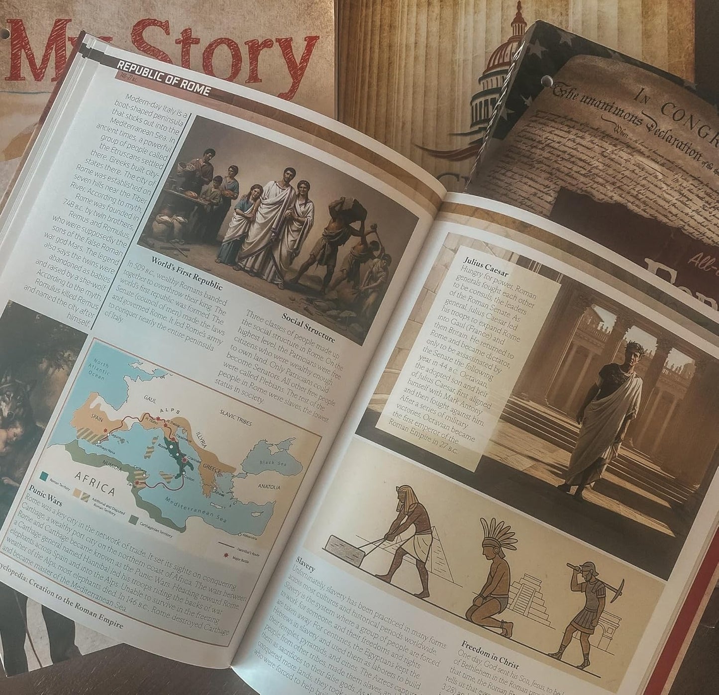 MASTER BOOKS' WORLD HISTORY ENCYCLOPEDIA (VOL 1): CREATION TO THE ROMAN EMPIRE