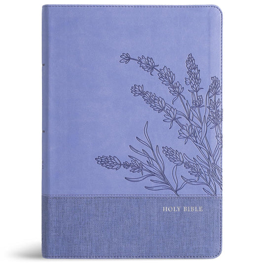 B CSB SUPER GIANT PRINT REFERENCE BIBLE  DIGITAL STUDY EDITION  LAVENDER (RED LETTER EDITION)