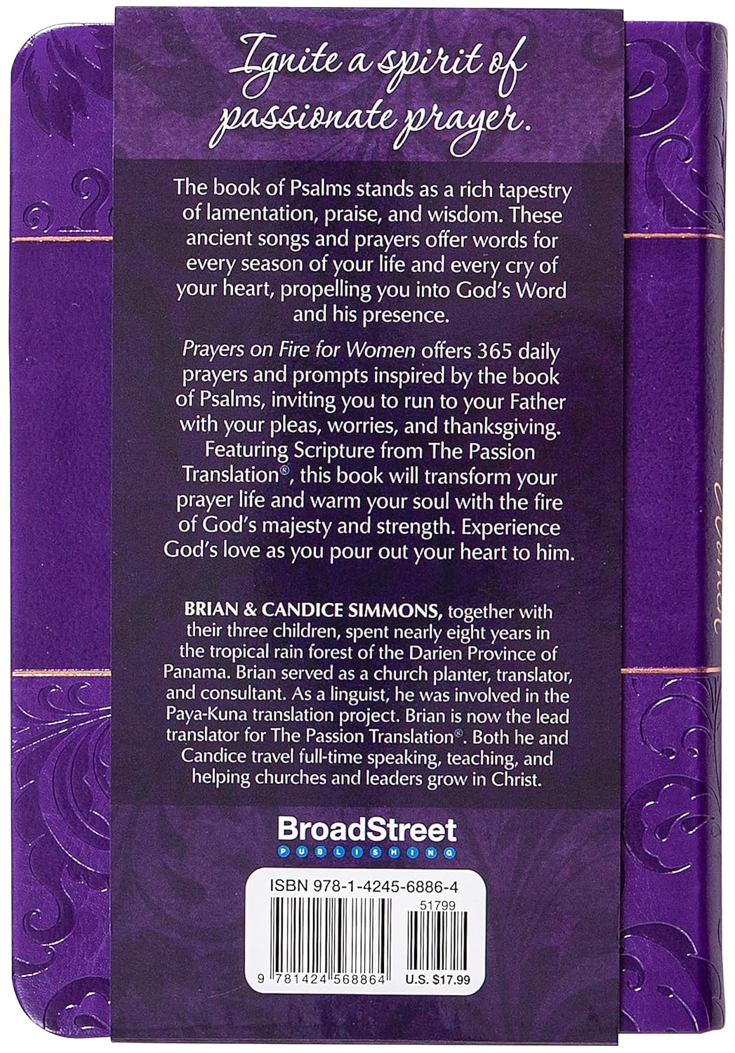 PRAYERS ON FIRE FOR WOMEN: 365 DAYS OF PRAYING THE PSALMS