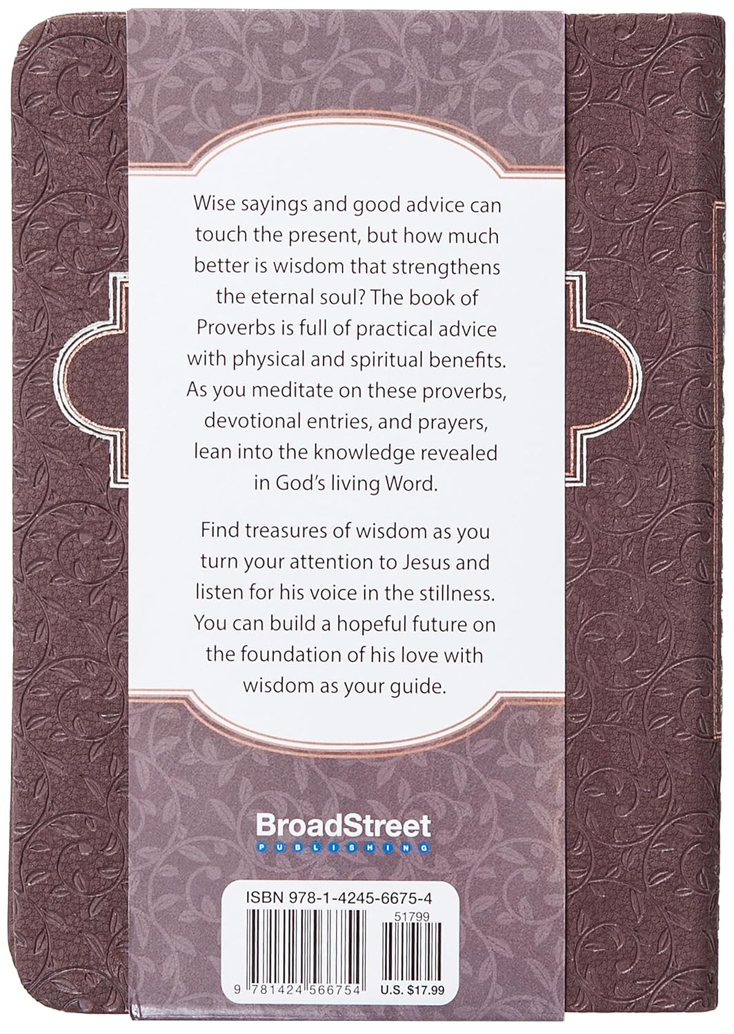 WISDOM FOR TODAY: 365 DEVOTIONS FROM THE BOOK OF PROVERBS