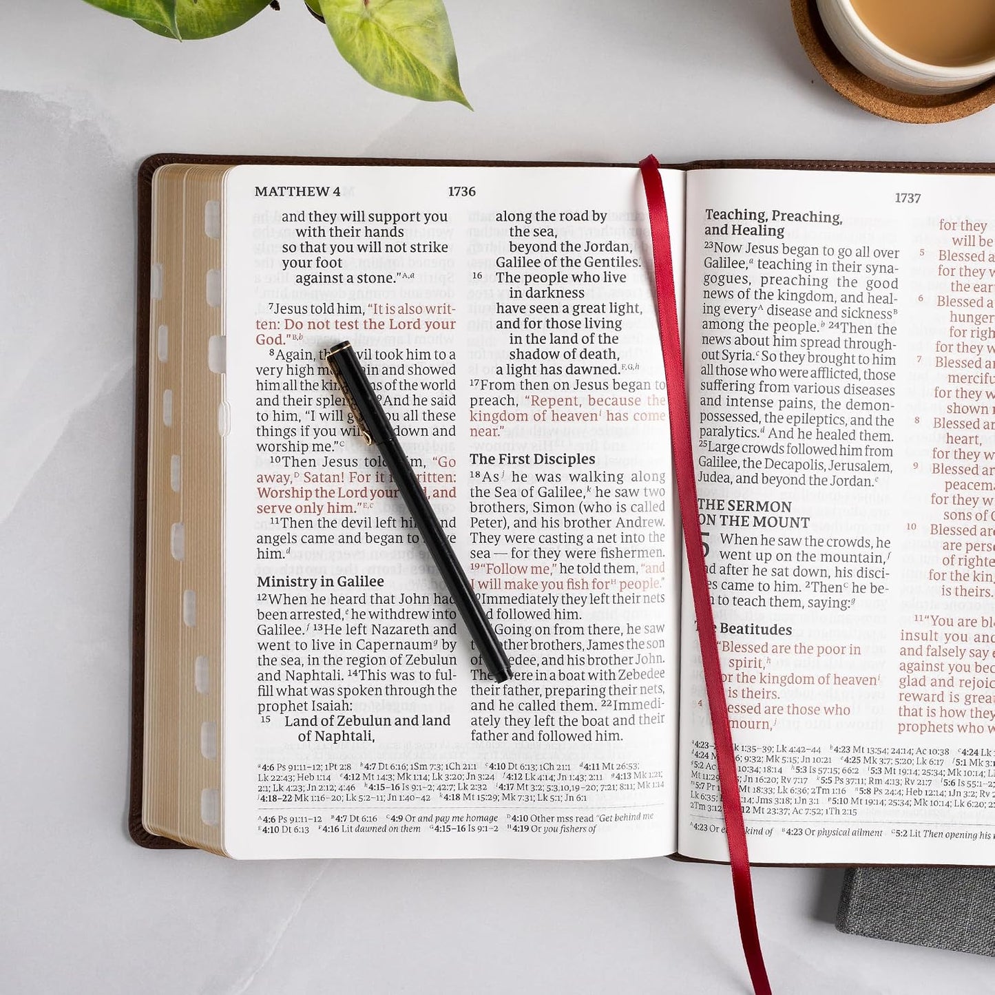 B CSB SUPER GIANT PRINT REFERENCE BIBLE  DIGITAL STUDY EDITION  BROWN INDEXED (RED LETTER EDITION)