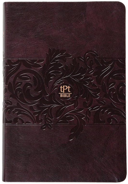 B TPT NEW TESTAMENT GIANT PRINT PLUM