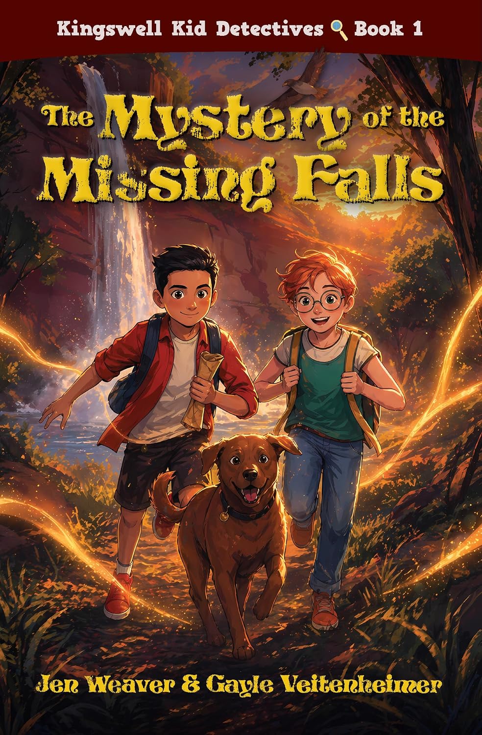 THE MYSTERY OF THE MISSING FALLS (#01 IN THE KINGSWELL KID DETECTIVES SERIES)