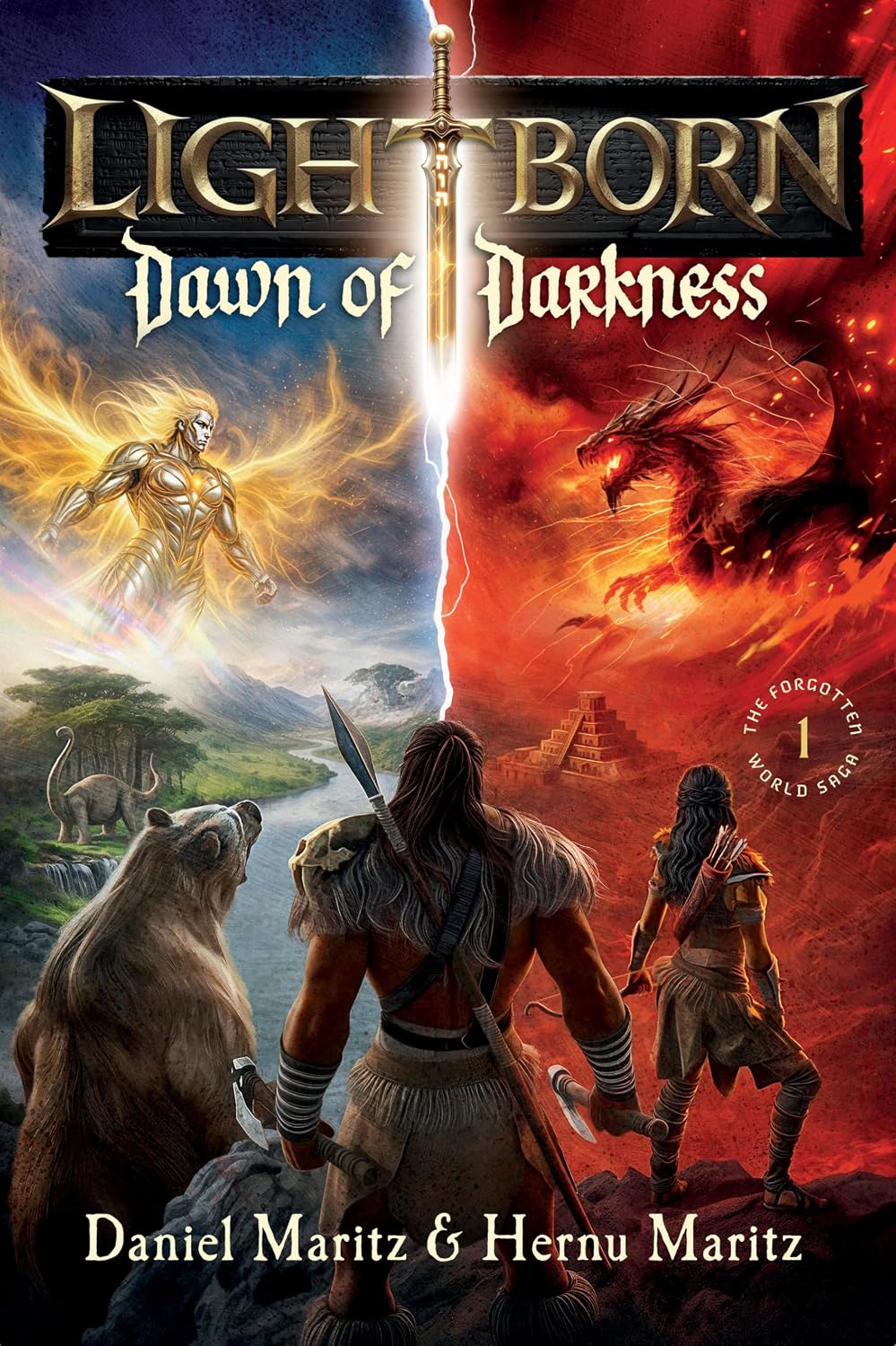 LIGHTBORN: DAWN OF DARKNESS (#01 IN THE FORGOTTEN WORLD SAGA SERIES)
