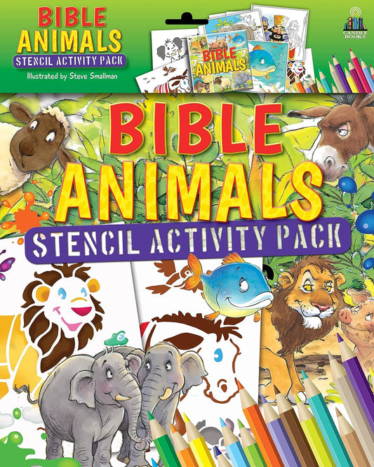 BIBLE ANIMALS (STENCIL ACTIVITY PACK)