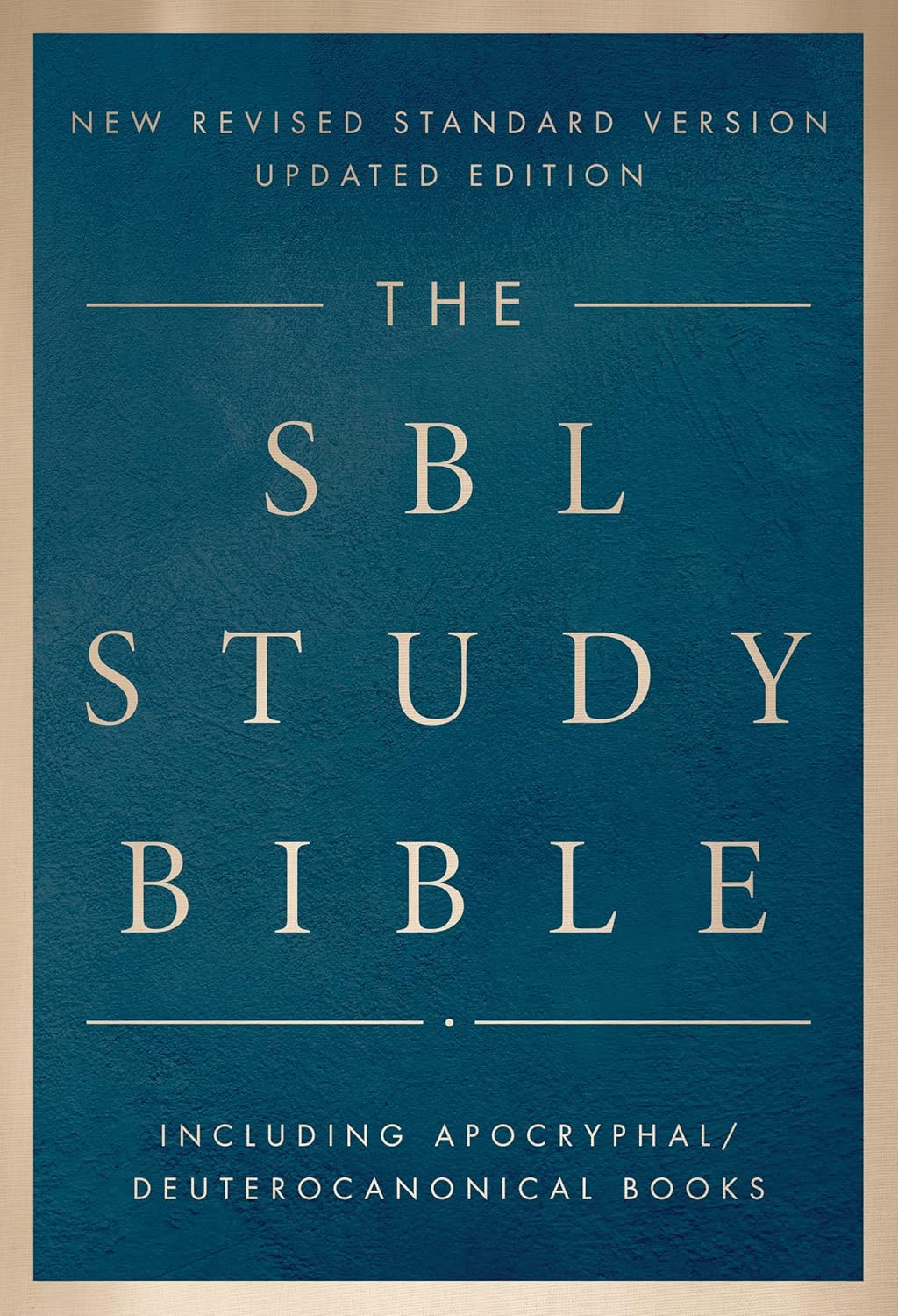 B NRSV THE SBL STUDY BIBLE: INCLUDING APOCRYPHAL/DEUTEROCANONICAL BOOKS (HB)
