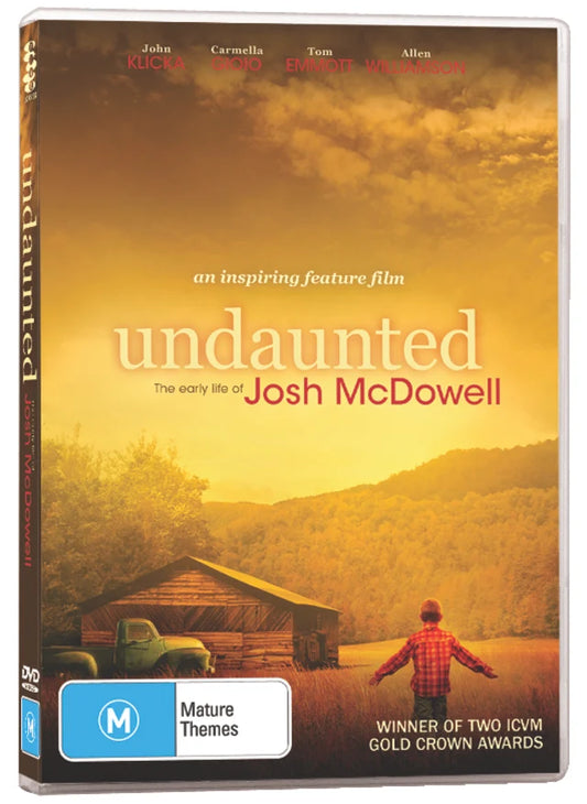 DVD UNDAUNTED:THE EARLY LIFE OF JOSH MCDOWELL