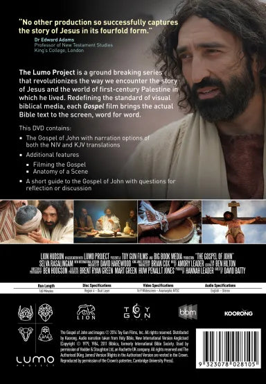 DVD GOSPEL OF JOHN