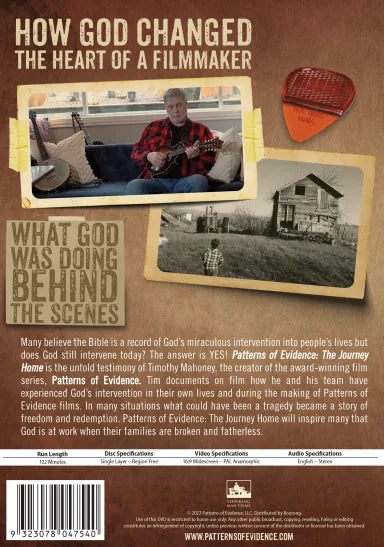 DVD PATTERNS OF EVIDENCE: THE JOURNEY HOME