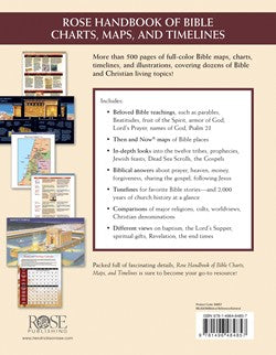 ROSE HANDBOOK OF BIBLE CHARTS  MAPS  AND TIMELINES