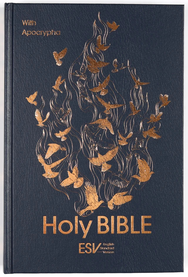 ESV-CE HOLY BIBLE DELUXE MIDNIGHT BLUE EDITION WITH APOCRYPHA
