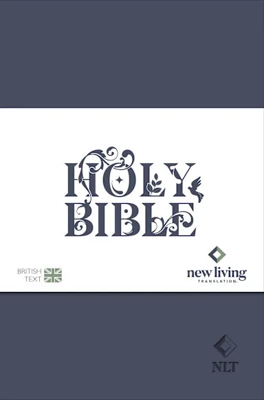 B NLT HOLY BIBLE BLUE (ANGLICISED)
