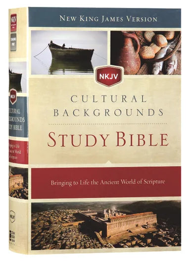 B NKJV CULTURAL BACKGROUNDS STUDY BIBLE (RED LETTER EDITION)