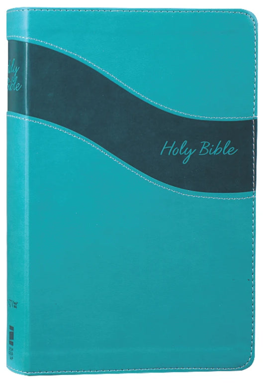 B NIV PREMIUM GIFT BIBLE BLUE (RED LETTER EDITION)