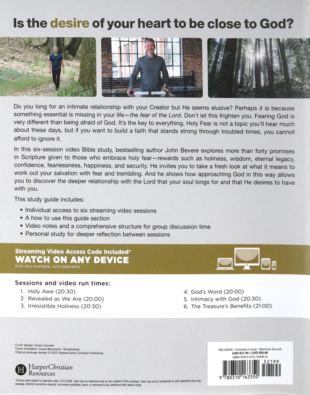 AWE OF GOD  THE (BIBLE STUDY GUIDE PLUS STREAMING VIDEO): THE ASTOUNDING WAY A HEALTHY FEAR OF GOD TRANSFORMS YOUR LIFE