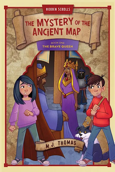 THE BRAVE QUEEN (#01 IN HIDDEN SCROLLS: THE MYSTERY OF THE ANCIENT MAP SERIES)