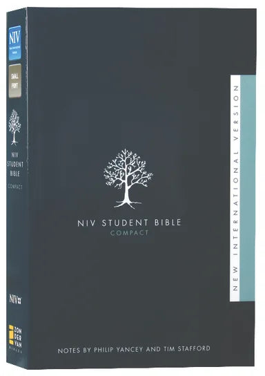 B NIV STUDENT BIBLE COMPACT (BLACK LETTER EDITION)