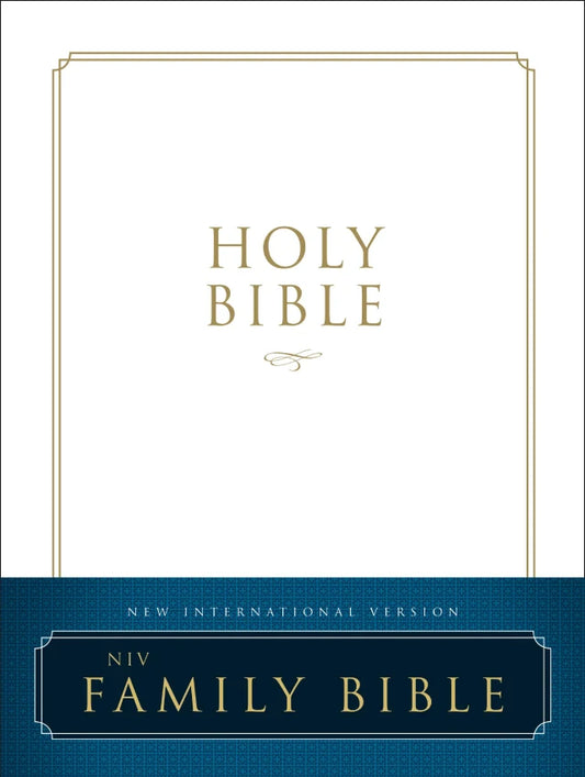 B NIV FAMILY BIBLE (RED LETTER EDITION)