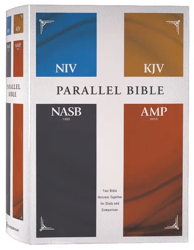 B NIV KJV NASB AMPLIFIED PARALLEL BIBLE