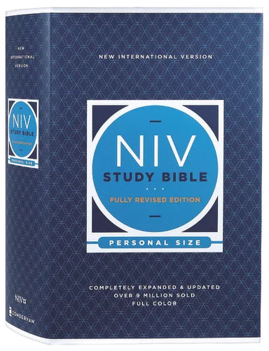 B NIV STUDY BIBLE (2020) PERSONAL SIZE (RED LETTER EDITION) FULLY REVISED EDITION