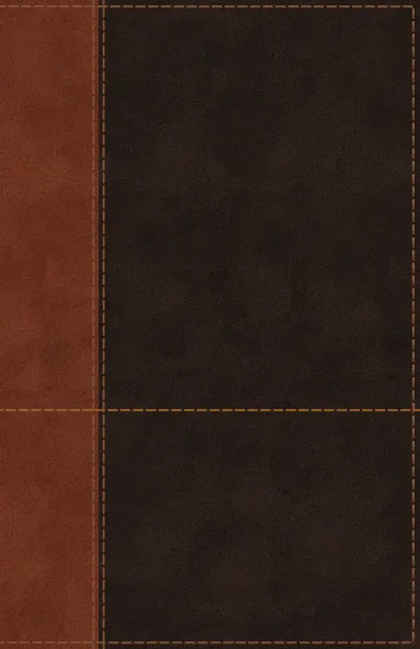 NIV PERSONAL SIZE REFERENCE BIBLE LARGE PRINT BROWN INDEXED (RED LETTER EDITION)