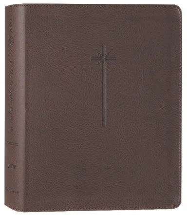 B NIV JOURNAL THE WORD BIBLE BROWN (RED LETTER EDITION)