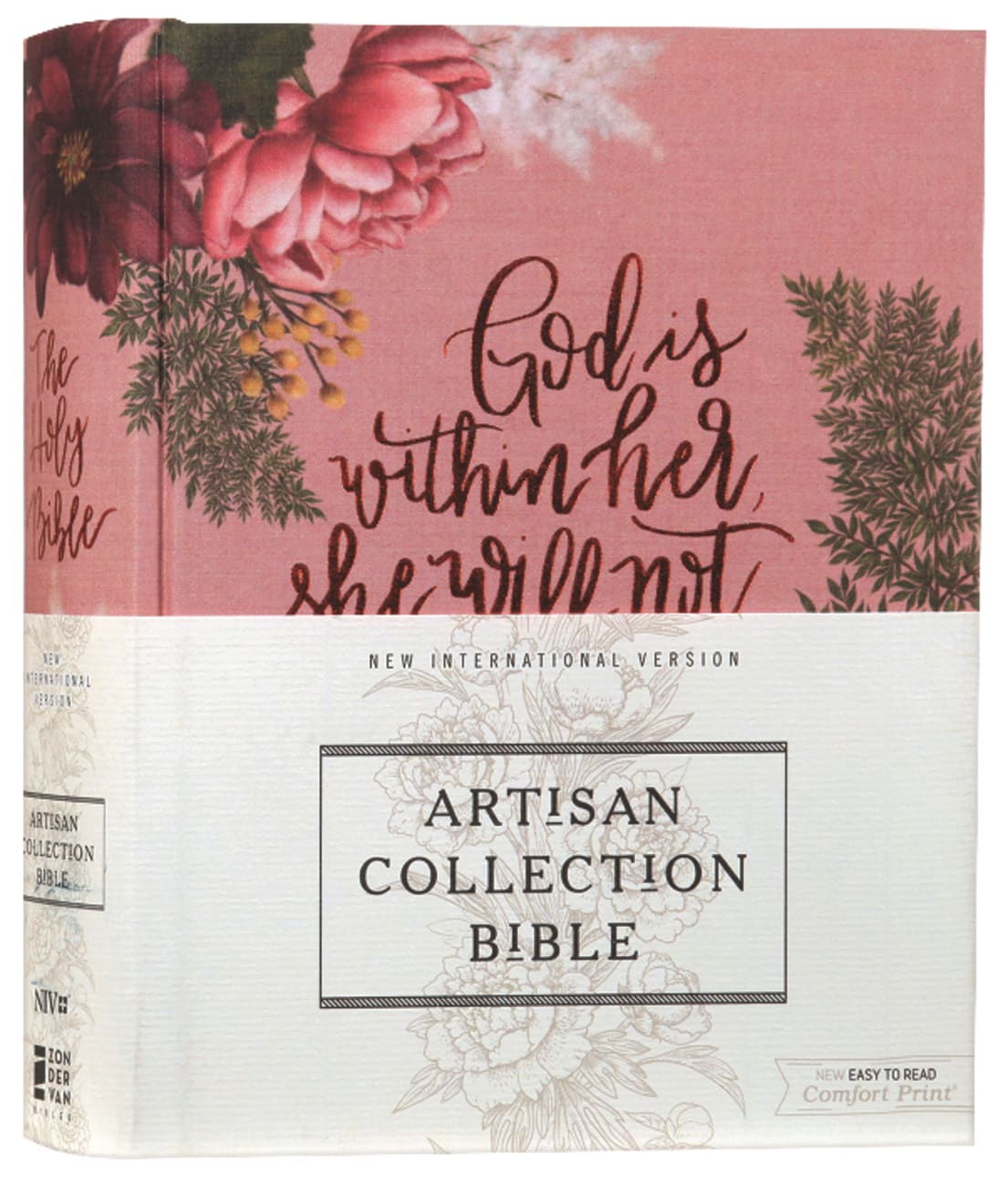 B NIV ARTISAN COLLECTION BIBLE PINK FLORAL (RED LETTER EDITION)