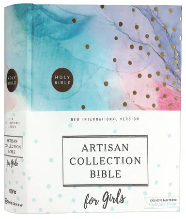 B NIV ARTISAN COLLECTION BIBLE FOR GIRLS MULTI-COLOR (RED LETTER EDITION)