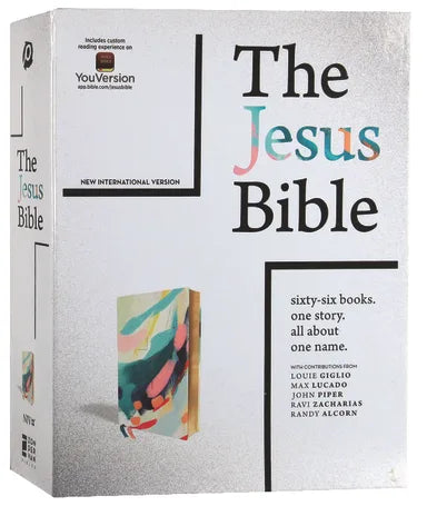 B NIV THE JESUS BIBLE MULTI-COLOR TEAL