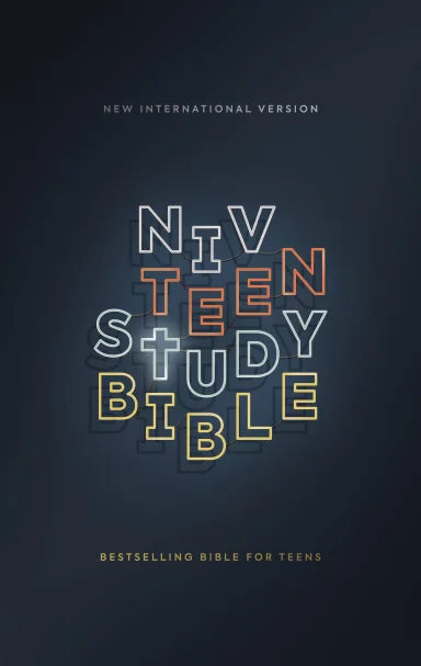 B NIV TEEN STUDY BIBLE NAVY COMFORT PRINT