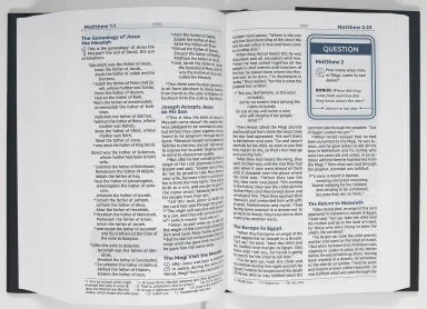 B NIV TEEN STUDY BIBLE NAVY COMFORT PRINT