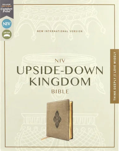 B NIV UPSIDE-DOWN KINGDOM BIBLE  BROWN