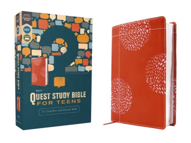 NIV QUEST STUDY BIBLE FOR TEENS  CORAL