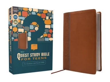 NIV QUEST STUDY BIBLE FOR TEENS  BROWN