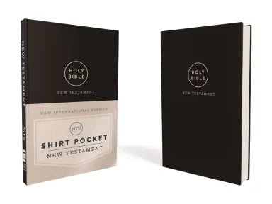 B NIV SHIRT POCKET NEW TESTAMENT BLACK