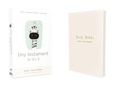 B NIV TINY TESTAMENT BIBLE NEW TESTAMENT WHITE