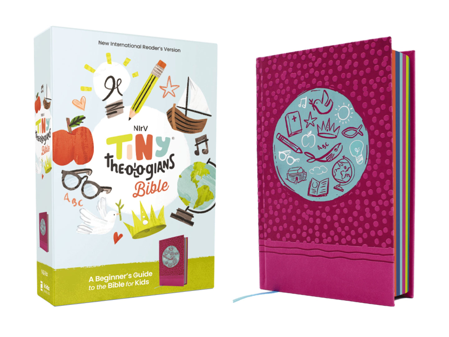 NIRV TINY THEOLOGIANS BIBLE  PINK