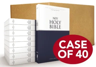 B NIV ECONOMY OUTREACH BIBLE (CASE OF 40)(BLACK LETTER EDITION)