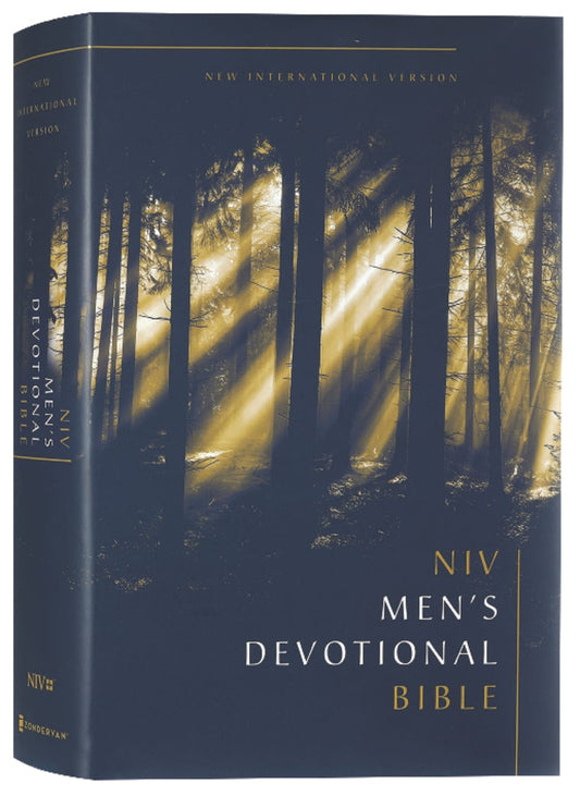 B NIV MEN'S DEVOTIONAL BIBLE (BLACK LETTER EDITION)