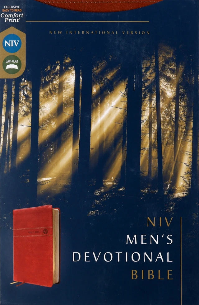 B NIV MEN'S DEVOTIONAL BIBLE BROWN (BLACK LETTER EDITION)