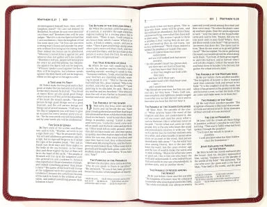 B NRSVUE GIFT BIBLE BURGUNDY