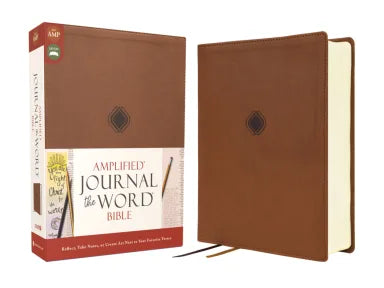 Amplified Journal the Word Bible Brown