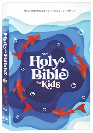 NIRV OUTREACH BIBLE FOR KIDS  BLUE/FISH